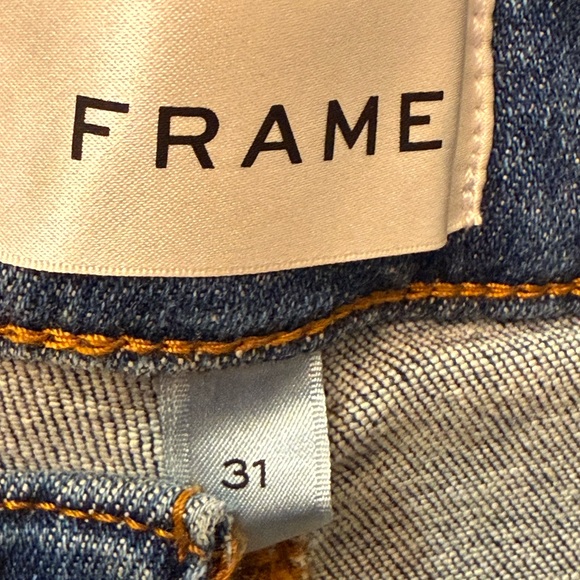Frame Denim Blue Flare Jeans - Picture 3 of 4